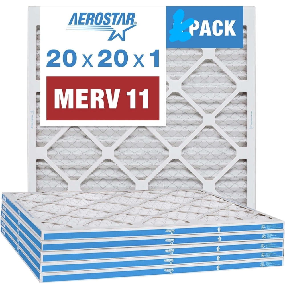 Merv 11 Aerostar filters 20x20x1